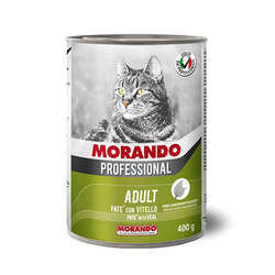Morando - Morando Professional Pate Dana Etli Yetişkin Kedi Konservesi 12 Adet 400 Gr 