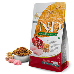 ND - N&D Ancestral Grain Tavuklu Narlı Düşük Tahıllı Yetişkin Kedi Maması 5 Kg 
