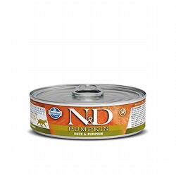 ND - N&D Pumpkin Balkabaklı Ördekli Tahılsız Yetişkin Kedi Konservesi 80 Gr 