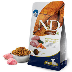 ND - N&D Brown Kuzu Etli ve Spirulinalı Küçük Irk Yavru Köpek Maması 1,5 kg 