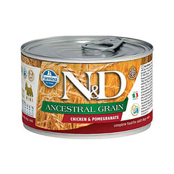 ND - N&D Ancestral Grain Tavuklu Narlı Küçük Irk Düşük Tahıllı Yetişkin Köpek Konservesi 140 Gr