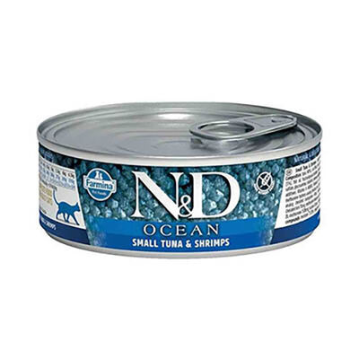 N&D Ocean Ton Balığı Ve Karidesli Yetişkin Kedi Konservesi