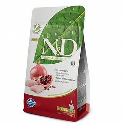 N&D Prime Kitten Tavuklu Narlı Tahılsız Yavru Kedi Maması 1,5 Kg 