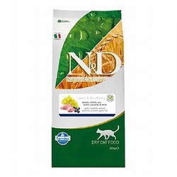 ND - N&D Prime Kuzulu Yaban Mersinli Tahılsız Yetişkin Kedi Maması 10 Kg 