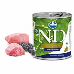 ND - N&D Prime Kuzulu Yaban Mersinli Tahılsız Yetişkin Köpek Konservesi 6 Adet 285 Gr 