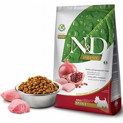 ND - N&D Prime Tavuklu Narlı Küçük Irk Tahılsız Yetişkin Köpek Maması 2,5 Kg 