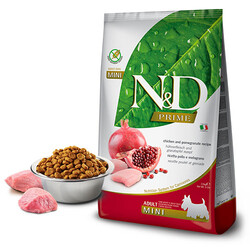 ND - N&D Prime Tavuklu ve Narlı Tahılsız Küçük Irk Yetişkin Köpek Maması 7 kg 