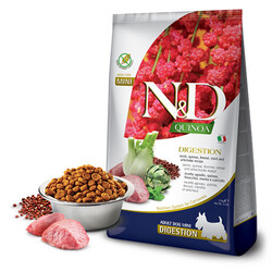 ND - N&D Quinoa Digestion Kuzu Etli Küçük Irk Yetişkin Köpek Maması 2,5 kg 