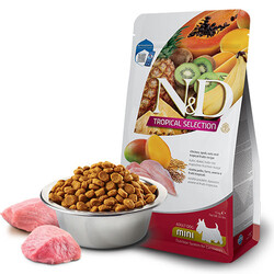 ND - N&D Tropical Selection Tavuklu ve Tropikal Meyveli Mini Irk Yetişkin Köpek Maması 1,5 Kg 