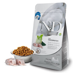 ND - N&D White Levrekli ve Spirulinalı Küçük Irk Yetişkin Köpek Maması 5 kg 