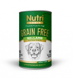 Nutri - Nutri Canin Tahılsız Lamb Sweet Potatoes Yetişkin Köpek Konservesi