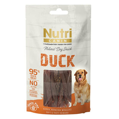 Nutri Canin Tahılsız Duck Snack Ördekli Köpek Ödülü