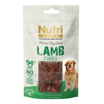 Nutri Canin Tahılsız Lamb Cubes Snack Köpek Ödülü