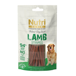 Nutri - Nutri Canin Tahılsız Lamb Stripes Snack Köpek Ödülü