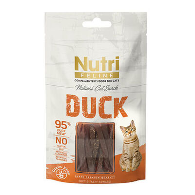 Nutri Feline Tahılsız Duck Snack Sandwich Kedi Ödülü