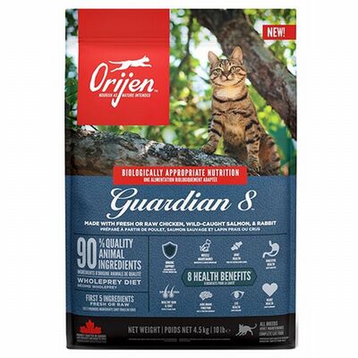 Orijen Guardian 8 Tahılsız Yetişkin Kedi Maması 4,5 Kg 