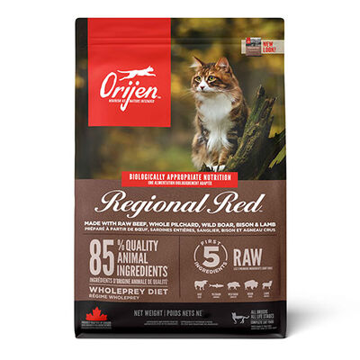 Orijen Regional Red Tahılsız Kedi Maması Tüm Irk ve Yaşam Evreleri 1,8 Kg 