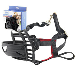 Pawise - Pawise Ayarlanabilir Plastik Köpek Ağızlığı L 