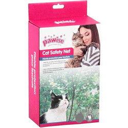 Pawise - Pawise Balkon Şeffaf Kedi Koruma Ağı 2x1,5 M 