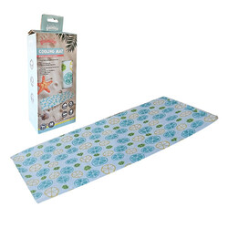 Pawise - Pawise Çiçek Desenli Serinletici Köpek Matı MD 65x50 cm 