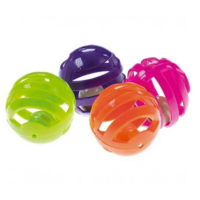 Pawise Çıngıraklı Kafes Top Kedi Oyuncağı 4 Cm 