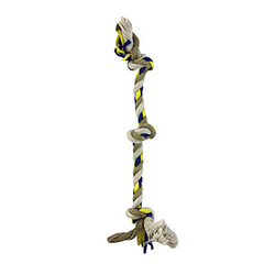 Pawise - Pawise Floss Tugger 3 Düğümlü İp Köpek Oyuncağı