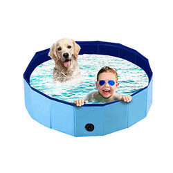 Pawise - Pawise Kalın Malzemeli Katlanabilir Köpek Havuzu 120x30 Cm 
