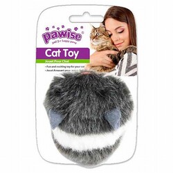 Pawise - Pawise Kurmalı Fare Kedi Oyuncağı 8 Cm 
