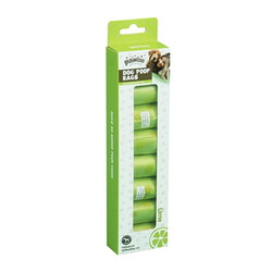 Pawise - Pawise Limon Kokulu Köpek Dışkı Poşeti 8 Rulo 15'li 