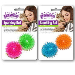 Pawise - Pawise Mayın Top Kedi Oyuncağı 4,5 Cm 2 li Paket 