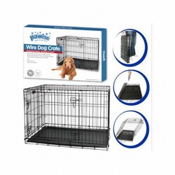 Pawise - Pawise Metal Köpek Kafesi 122x76x84 Cm 