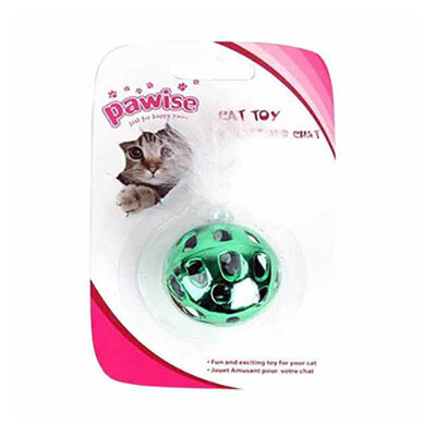 Pawise Metalik Renkli Top Kedi Oyuncağı