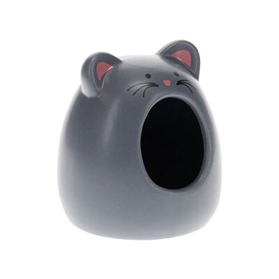 Pawise Taş Kemirgen Yuvası Ayı 11x10x12 Cm Kahve 