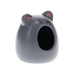 Pawise - Pawise Taş Kemirgen Yuvası Ayı 11x10x12 Cm Kahve 