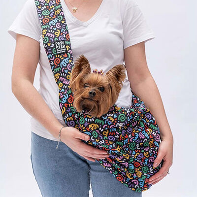 Pawstar Ferrara Crossbody Küçük Irk Köpek Taşıma Çantası 50x15x20 Cm 