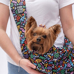 Pawstar Ferrara Crossbody Küçük Irk Köpek Taşıma Çantası 50x15x20 Cm - Thumbnail