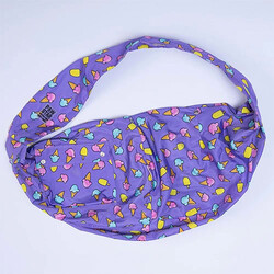 Pawstar Ice Cream Crossbody Küçük Irk Köpek Taşıma Çantası 50x15x20 Cm - Thumbnail
