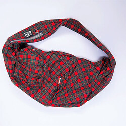 Pawstar - Pawstar Red Elgin Crossbody Küçük Irk Köpek Taşıma Çantası 50x15x20 Cm 