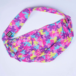 Pawstar Rosea Camouflage Crossbody Küçük Irk Köpek Taşıma Çantası 50x15x20 Cm - Thumbnail