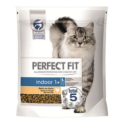 Perfect Fit - Perfect Fit Indoor Anti Hairball Tavuk Etli Yetişkin Kedi Maması 2 Adet 1,4 Kg 