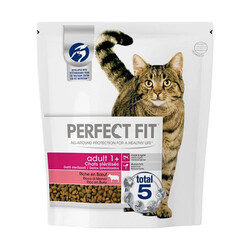 Perfect Fit - Perfect Fit Sterilised Sığır Etli Kısırlaştırılmış Kedi Maması 2 Adet 1,4 Kg 