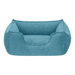 Pet Comfort - Pet Comfort Alpha Mirandus 43 Turkuaz Kedi ve Köpek Yatağı Small 60x50 Cm