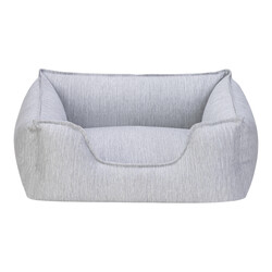 Pet Comfort - Pet Comfort Alpha Zeugma Açık Gri Kedi ve Köpek Yatağı Small 60x50 Cm