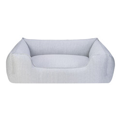 Pet Comfort - Pet Comfort Alpha Zeugma Açık Gri Köpek Yatağı Large 105x85 Cm