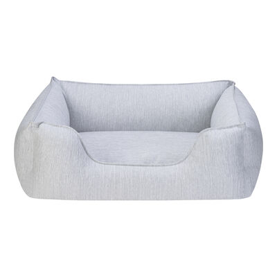 Pet Comfort Alpha Zeugma Açık Gri Köpek Yatağı Medium 80x65 Cm