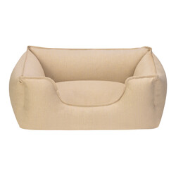 Pet Comfort - Pet Comfort Alpha Zeugma Açık Sarı Kedi ve Köpek Yatağı Small 60x50 Cm