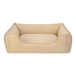 Pet Comfort - Pet Comfort Alpha Zeugma Açık Sarı Köpek Yatağı Large 105x85 Cm