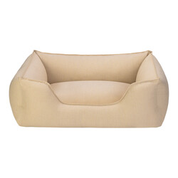 Pet Comfort - Pet Comfort Alpha Zeugma Açık Sarı Köpek Yatağı Medium 80x65 Cm