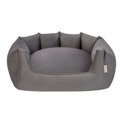 Pet Comfort - Pet Comfort Barcelona Kedi ve Köpek Yatağı Gri 75x65 Cm