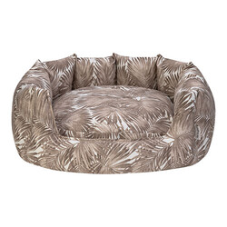 Pet Comfort - Pet Comfort Barcelona Kedi ve Köpek Yatağı Kahverengi 75x65 Cm 